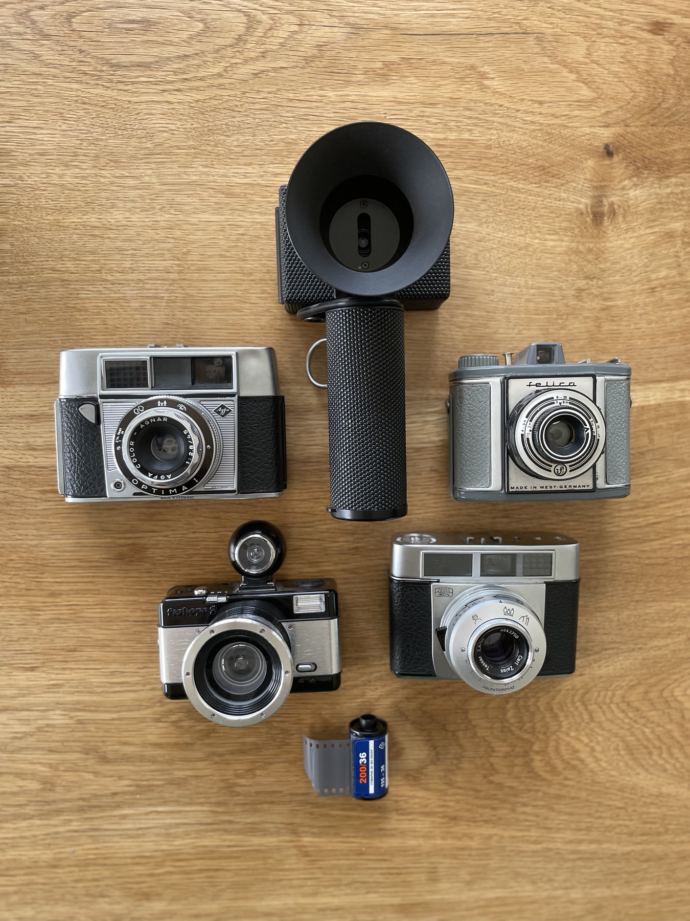 Analoge Kamera für Fototouren