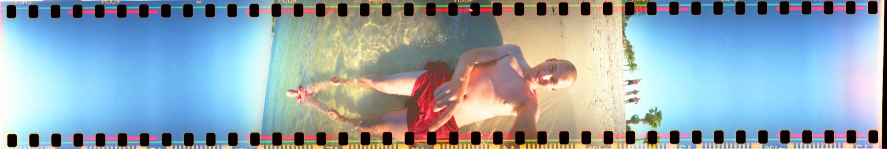 Lomo-Foto mit analogem Charakter