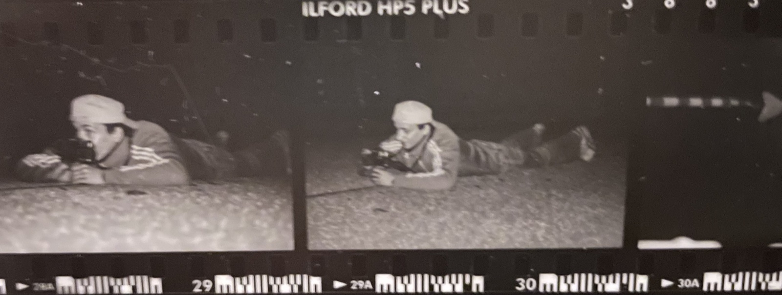 Fotografie aus der Studienzeit als Erinnerung an analoge Dunkelkammerarbeit